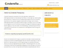 Tablet Screenshot of cinderella-tx.org